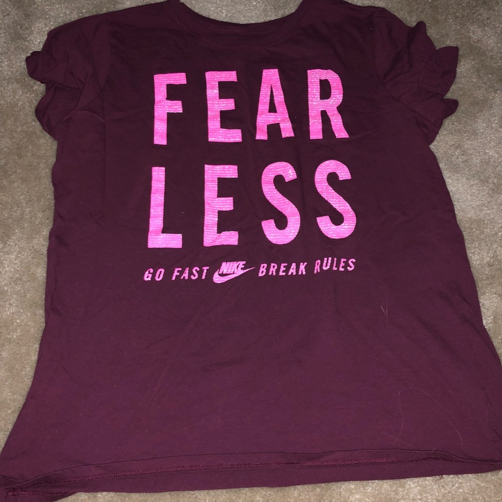 Purple Nike T-shirt